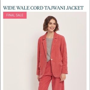 Wide Wale Cord Tajwani Jacket from Roller Rabbit